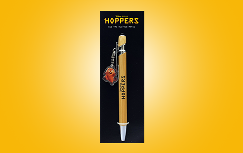 チャーム付きペン＆メモ