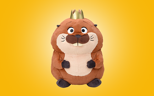 セガ フェイブ『私がビーバーになる時』Lぬいぐるみ“キング・ジョージ”